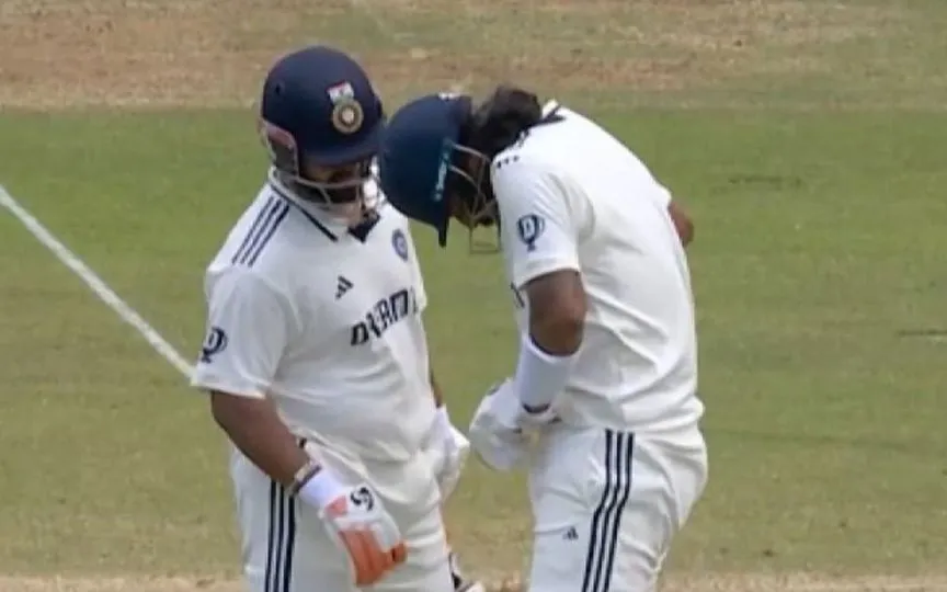 Ouch! KL Rahul Gets Hit On The Box; Rishabh Pant Checks On India Opener After Painful Blow